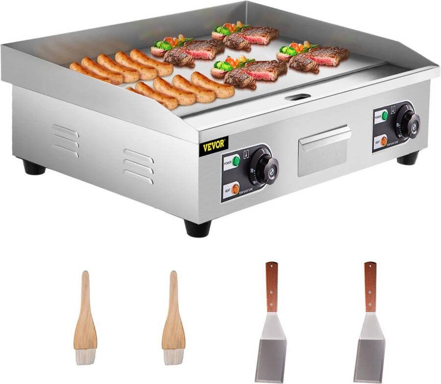 Roroa Teppanyaki Bakplaat Tepanyaki Bakplaat Electrisch 66 x 40 cm 3200W