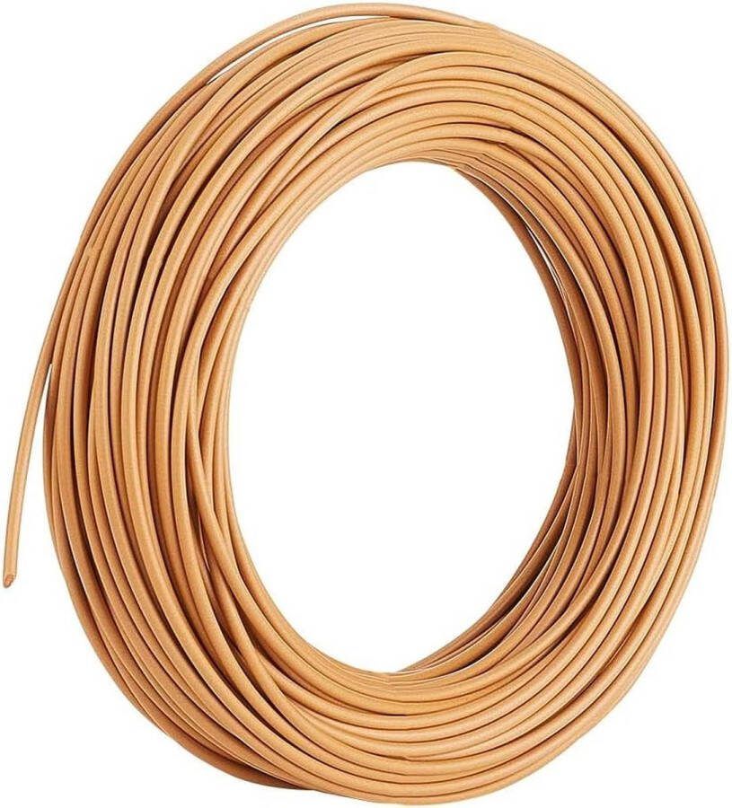 Rotan Mand Weven Synthetische Rotan Riet 2 Rollen 150 g 1-10 Inch Plastic Rond Rieten Singelband Fruitmand Weven Doe-Het-Zelf Handwerk Broodmand Reparatiemateriaal
