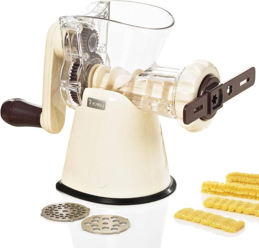 Rotary Mincer met bladerdeeg Aubergine crème 10250 Gehaktmolen