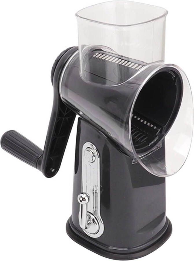 Roterende kaasrasp roestvrij stalen blad Roller Type Eenvoudig te reinigen Groente Slicer Zelfs snijden gemakkelijk te bedienen voor fruit groenten noten
