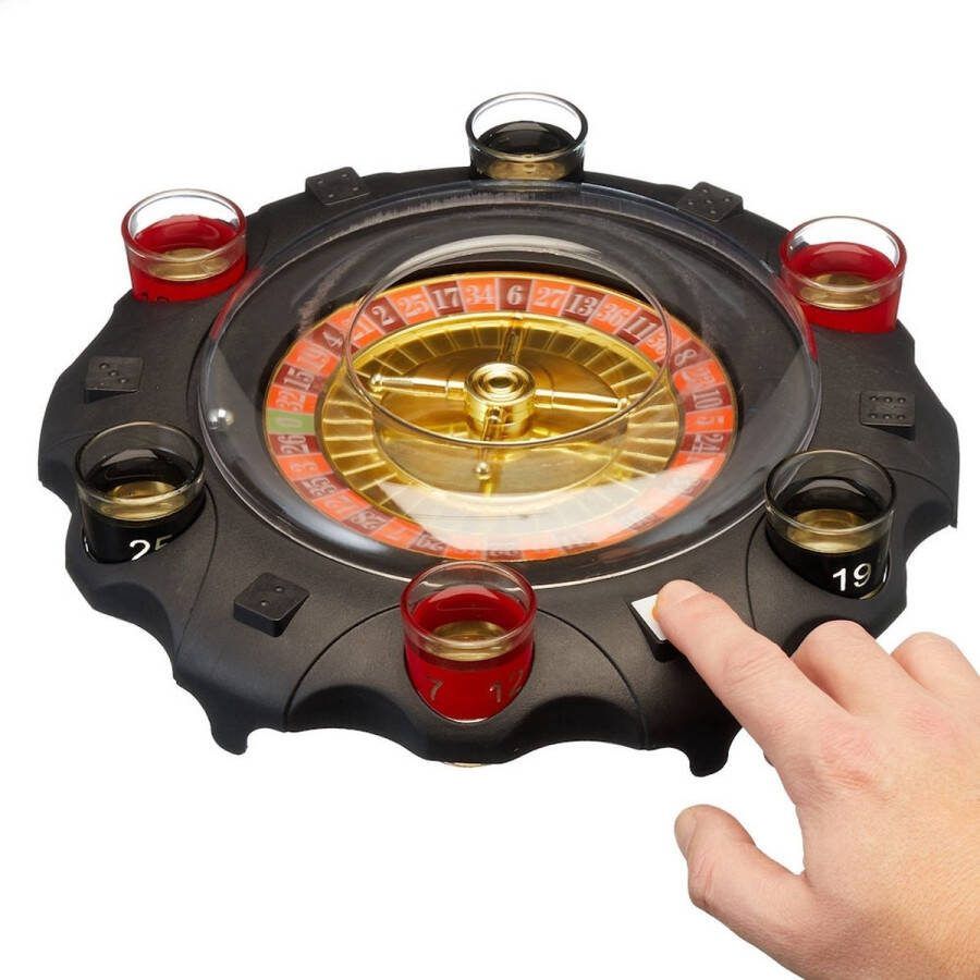Roulette Drank Roulette Drankspel Met 6shotglaasjes Drinkspel Drank spel Voor Volwassenen Drinking Game