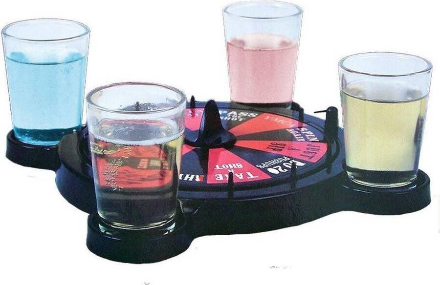 Roulette shot drinkspel