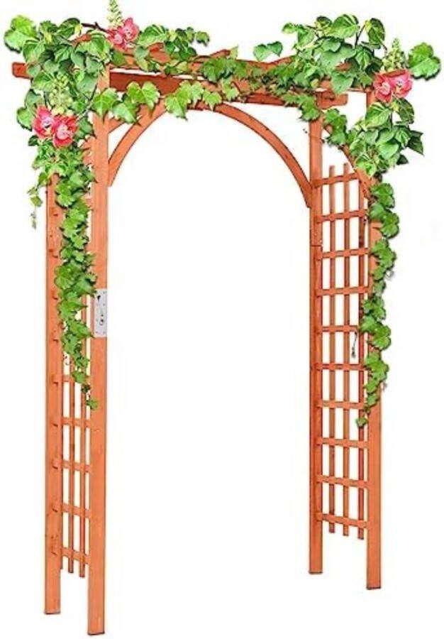 Rozenboog Hout Tuinboog Pergola Hout