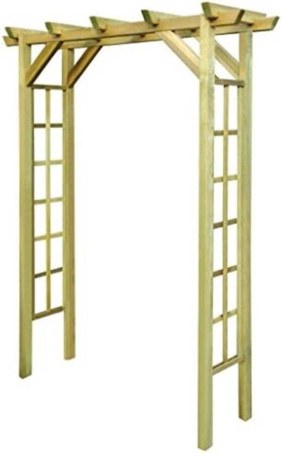 Rozenboog Hout Tuinboog Pergola Hout