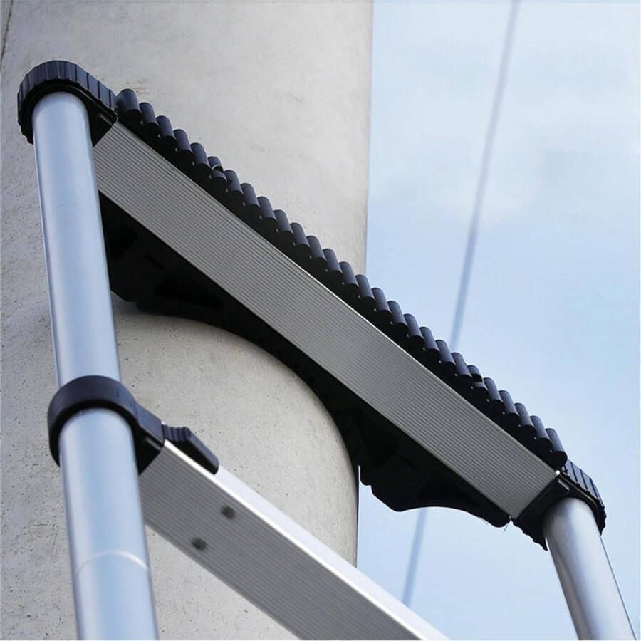 Rubber ladder stabilisator antislip valbescherming ladder accessoires voor verlengladder stabiliteit en veiligheid 34x9x33 cm (zwart ) Ladder Feet