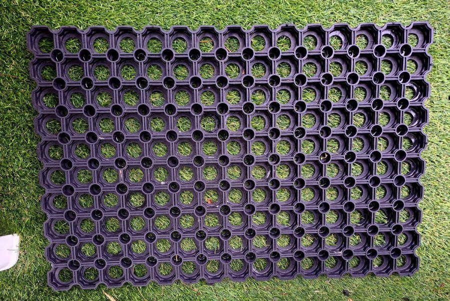 Rubberen buitenmat rubbermat 40x60 16 mm