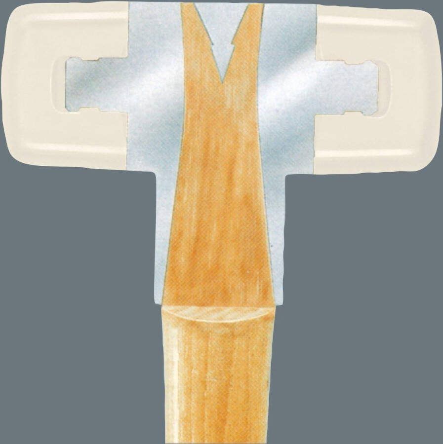Rubberen Hamer Beschermhamer Nylon Koppen 1 x 22mm