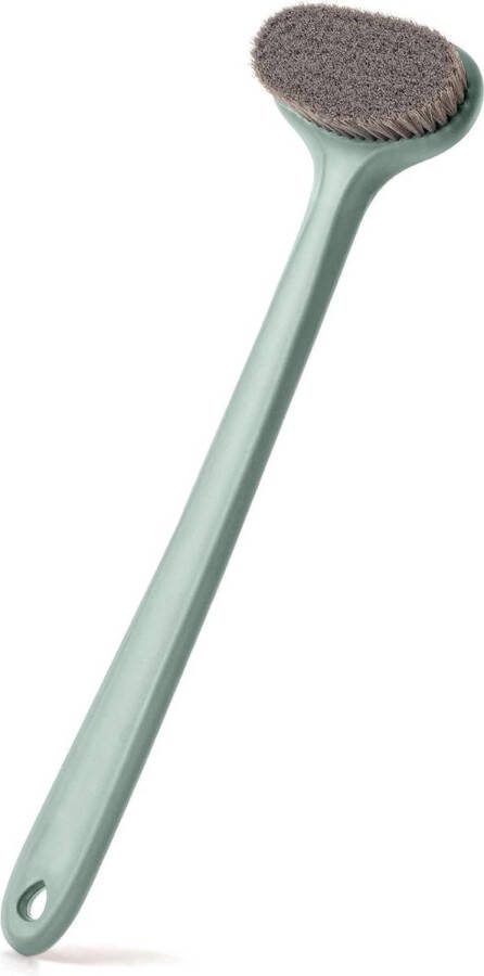 Rugschroef voor Douche Surlees 2.0 Plus Voor Mannen Vrouwen Ouderen Badborstel met Lange Steel 38 cm Cyaan