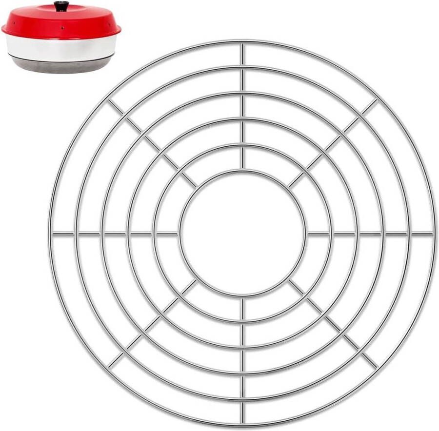 RVS Bakrooster Vaatwasserbestendig Omnia Oven Accessoire 2e Niveau Bakplaat bakrooster