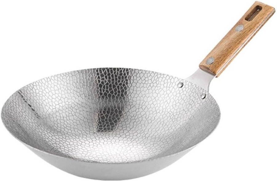 RVS bodem wokpan voor inductie 22 cm
