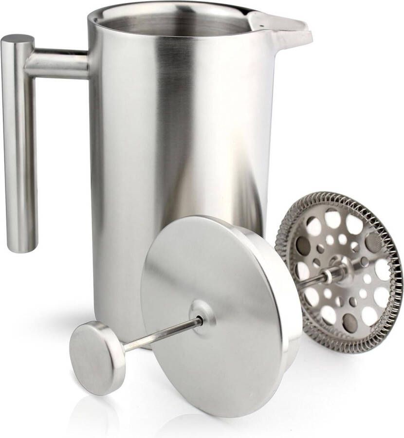 RVS Cafetiere Satijn 8 Kopjes Café Ole CFD-08S