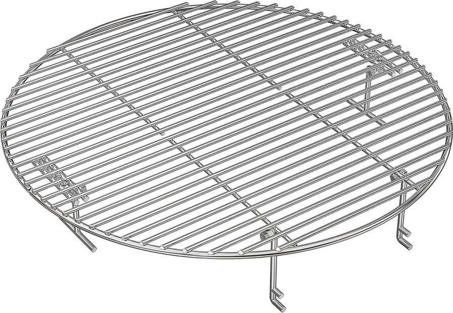 RVS grillrooster voor houtskoolketelgrills geschikt voor Weber Char-Broil Large Big Green Egg Kamado Joe Classic Pit Boss Louisiana Grills 445 cm