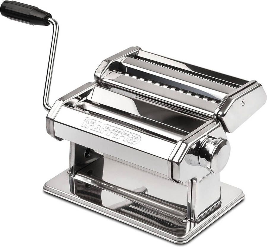 RVS pastamachine met wielen 18 cm van aluminium pasta roller