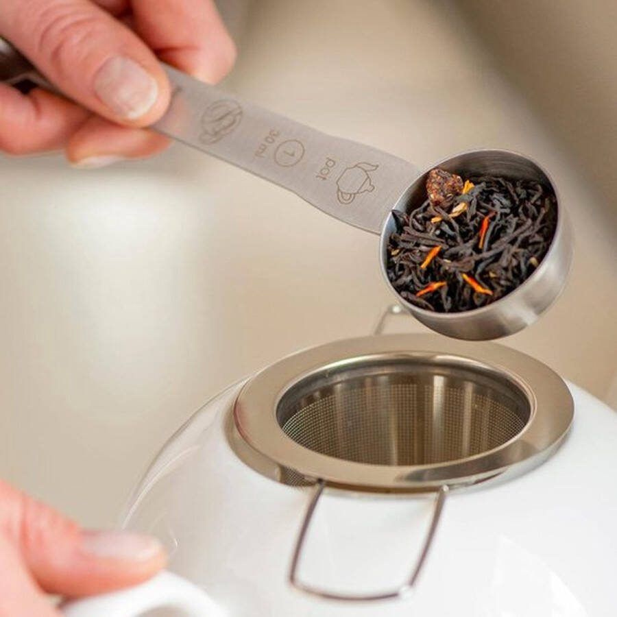 RVS Theelepel Maatlepel Thee Maatlepel Koffiepoeder Schep 1 stuk