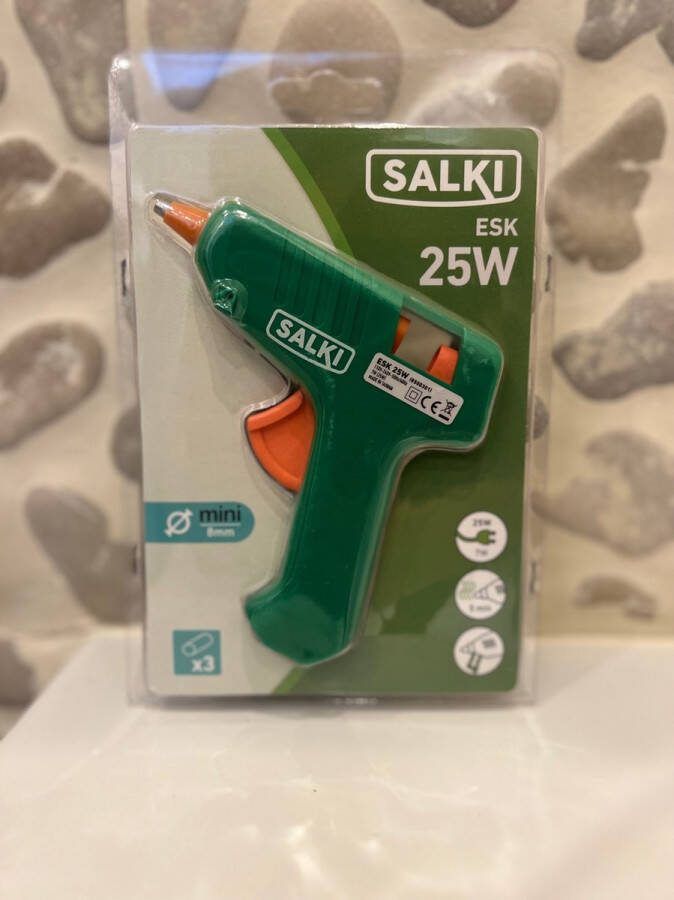 Salki 25w mini lijm pistool inclusief 3 lijmsticks