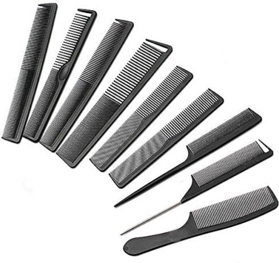 Salon kammen haarkammen haarkam kapper kam set 9