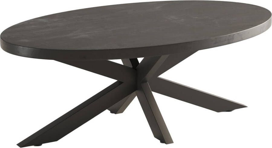 Salontafel Otis Zwart Overig 130x70cm Hoogte 45 cm