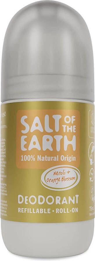 Salt of the Earth Hervulbare Roll-on Deodorant Neroli & Oranje Blossom