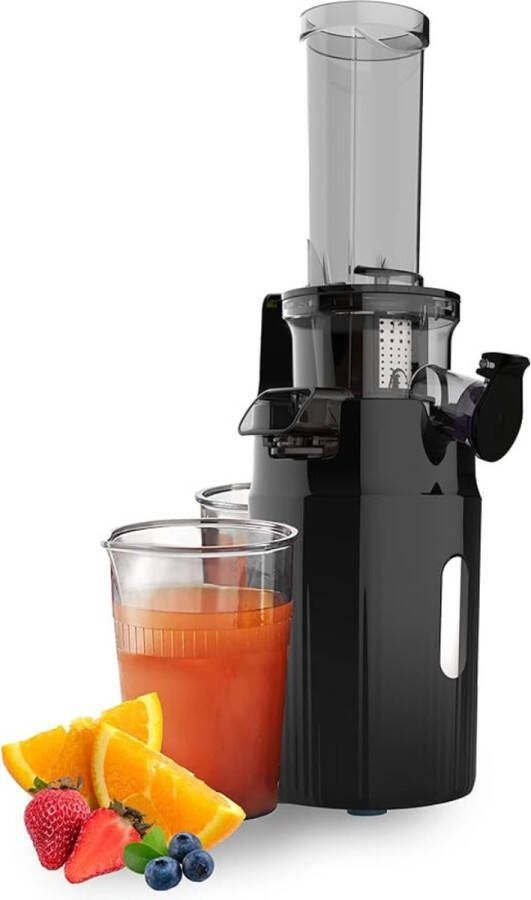 Sapcentrifuges Groenten En Fruit – Slowjuicer Met 3 Snelheden – Sapcentrifuge 300ml slow juicer – Zwart