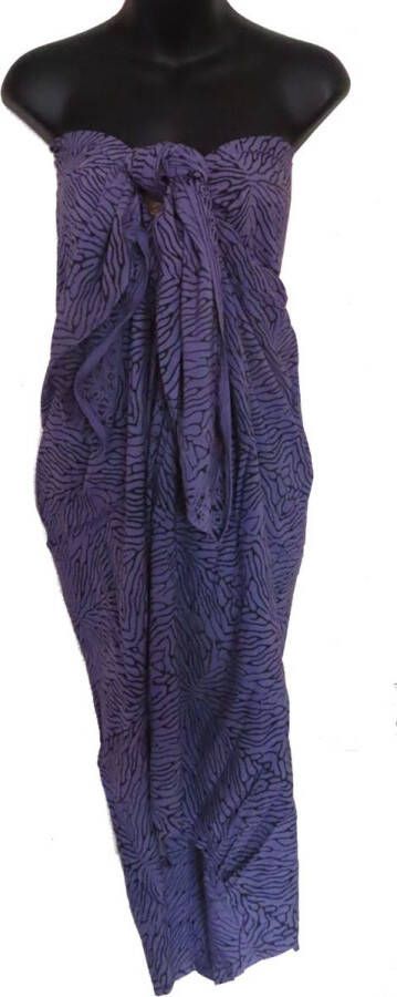 Merkloos Sans marque sarong sauna doek yoga handdoek hamamdoek tafelkleed tafellaken wandversiering figuren stippen lengte 115 cm breedte 165 kleuren roze paars beige versierd met franjes. sinterklaascadeau kerstcadeau