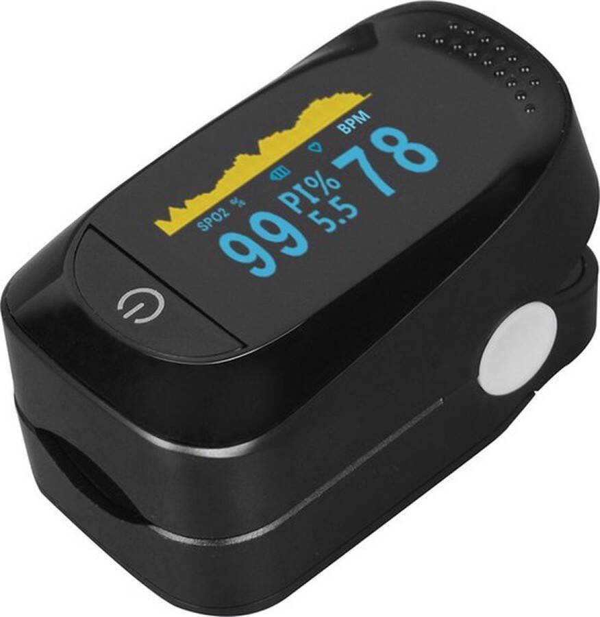 Saturatiemeter Hartslagmeter Zeer Accuraat Oximeter en Hartslagmeter – Zuurstofmeter via vinger – Pulse Oximeter – Saturatiemeters