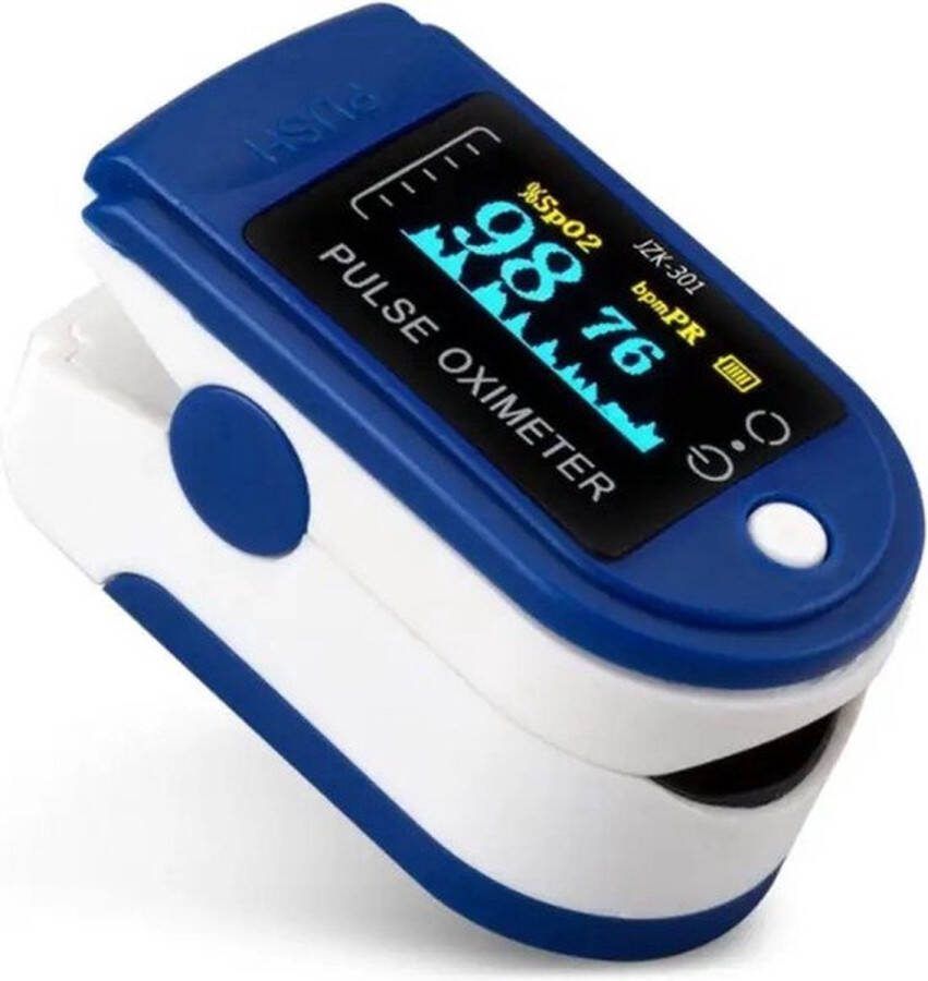 Saturatiemeter Zeer Accuraat Oximeter en Hartslagmeter – Zuurstofmeter via vinger – Pulse Oximeter – Saturatiemeters