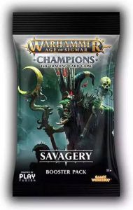 Savagery Booster Pack ik Warhammer Boosterpack 13 augmented reality cards W82546