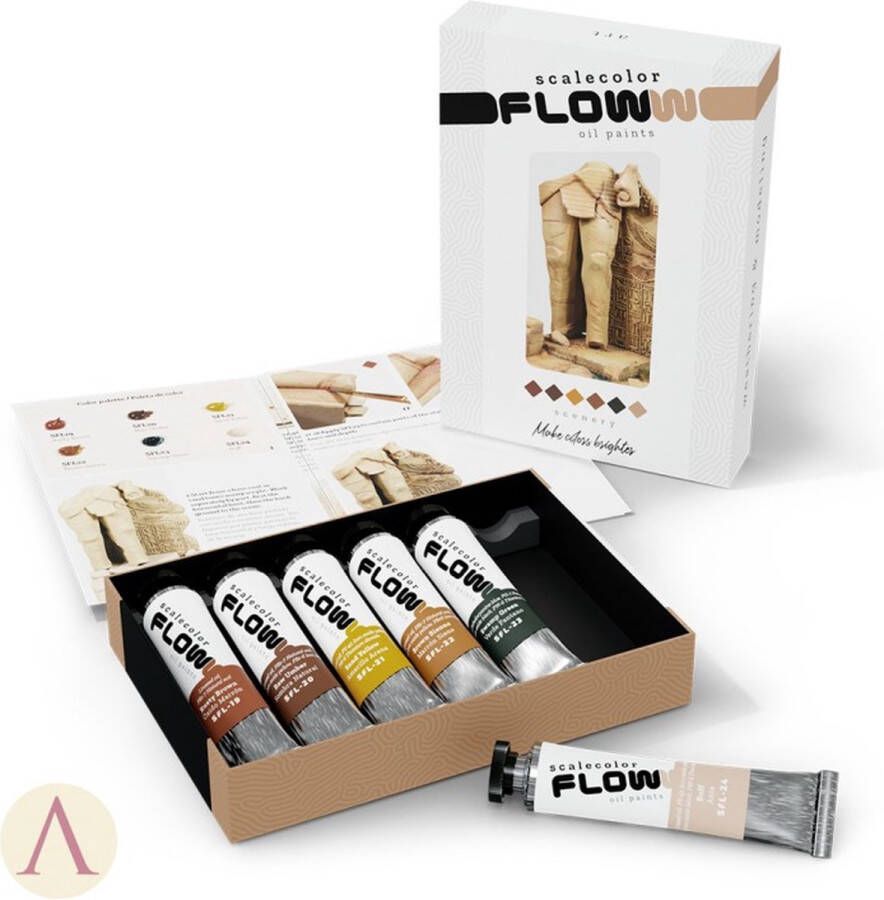 Scale75 Dr.Flow's Flow Range Olieverf Scenery colors