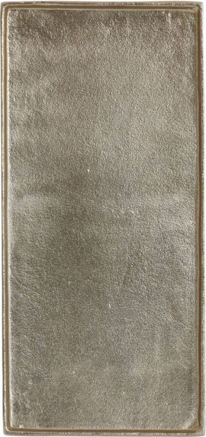 Woonexpress Schaal Maes Goud Kunststof Antiek Brons 1x40x19cm (hxbxd)