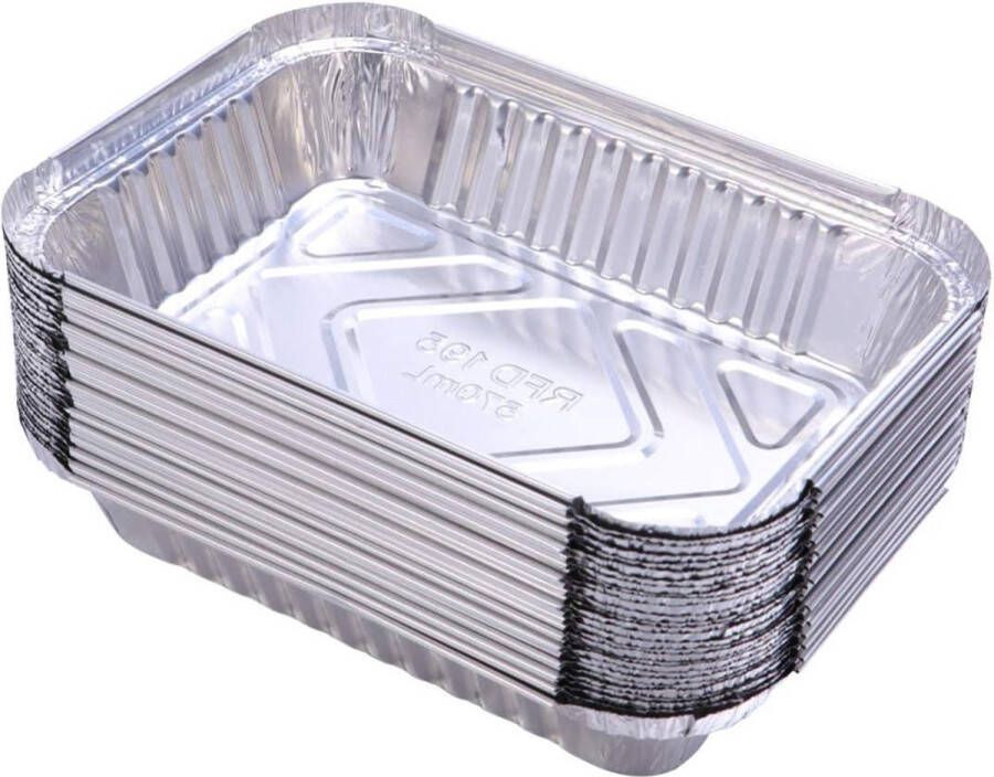 Schalen voedselcontainers opvangbakken wegwerp 570 ml 30 stuks