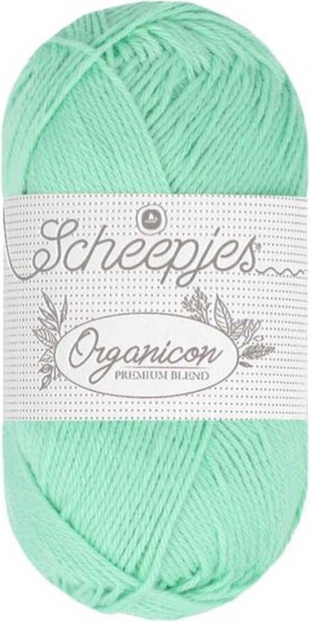 Scheepjes organicon kleur 229 Spearmint