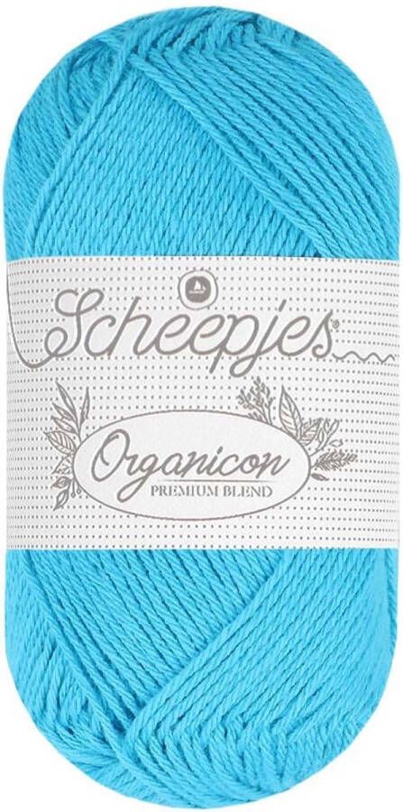 Scheepjes organicon kleur 268 Sleepy Cyan