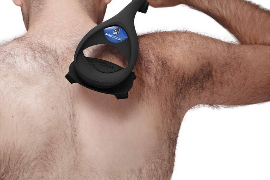 Scheerapparaat Mannen Trimmer Rug Scheren Bakblade Back Shaver Rug Scheermes Inclusief 2 Navulmesjes