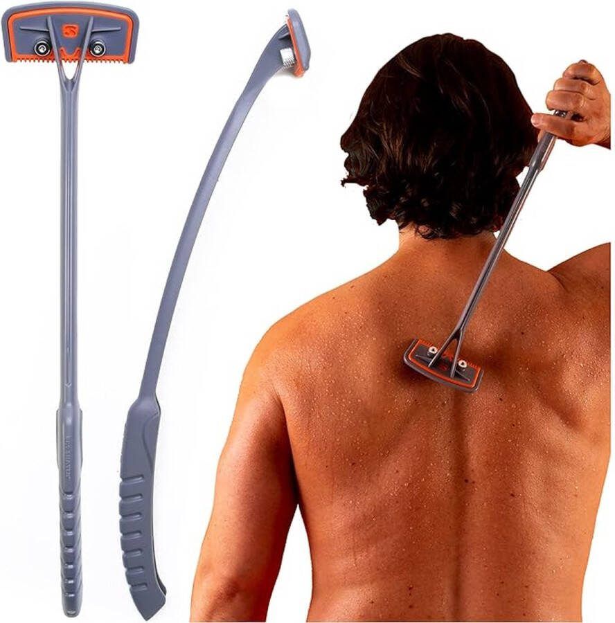 Scheerapparaat Mannen Trimmer Rug Scheren Bakblade Back Shaver Rug Scheermes Verstelbaar tot 43 cm