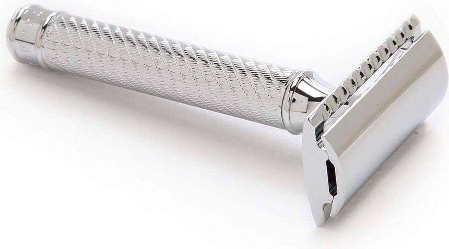 Scheermes voor maximale veiligheid met extra grip