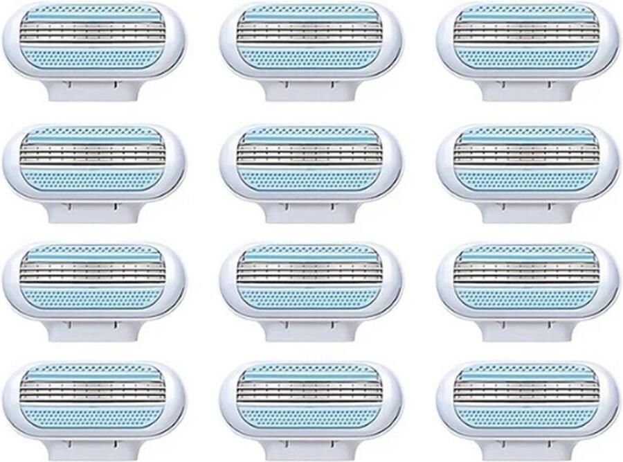 Scheermesjes geschikt voor Venus -Universele Merkloze 3 blades 12 stuks voor alle Venus series Uni. scheermesjes