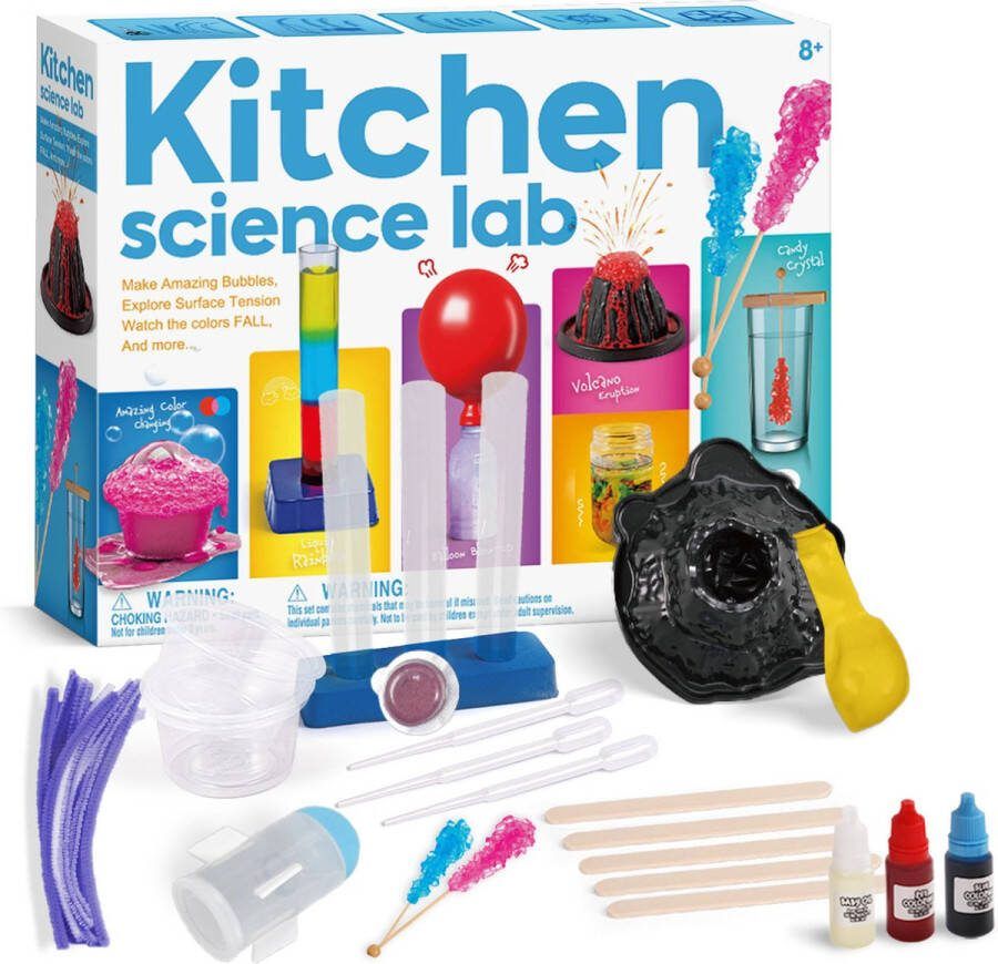 Scheikunde experimenteerset wetenschap speelgoed experimenteren experimenten voor kinderen experimenteerdozen T2579G