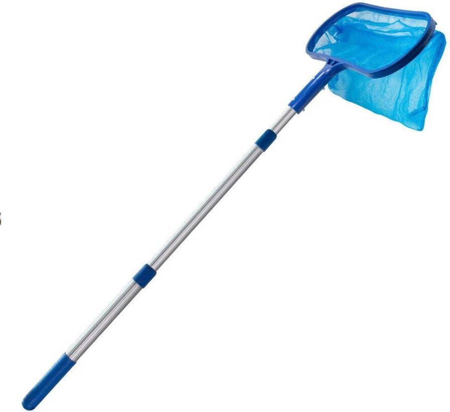 Merkloos Sans marque Zwembad Schepnet Inclusief Aluminium Telescoop Steel Lengte: 120 cm Zwembad Accessoires Skimmer Onderhoud