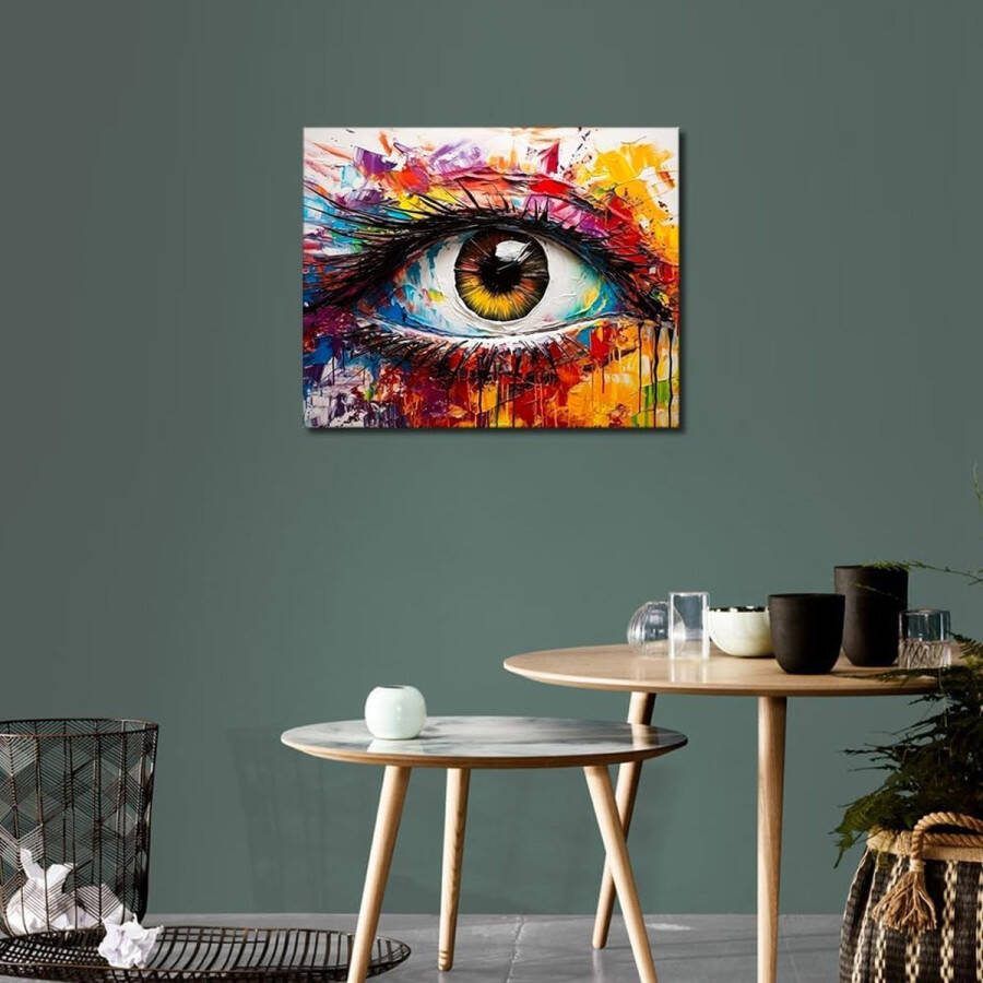 Schilderen op nummer 40 x 50 cm
