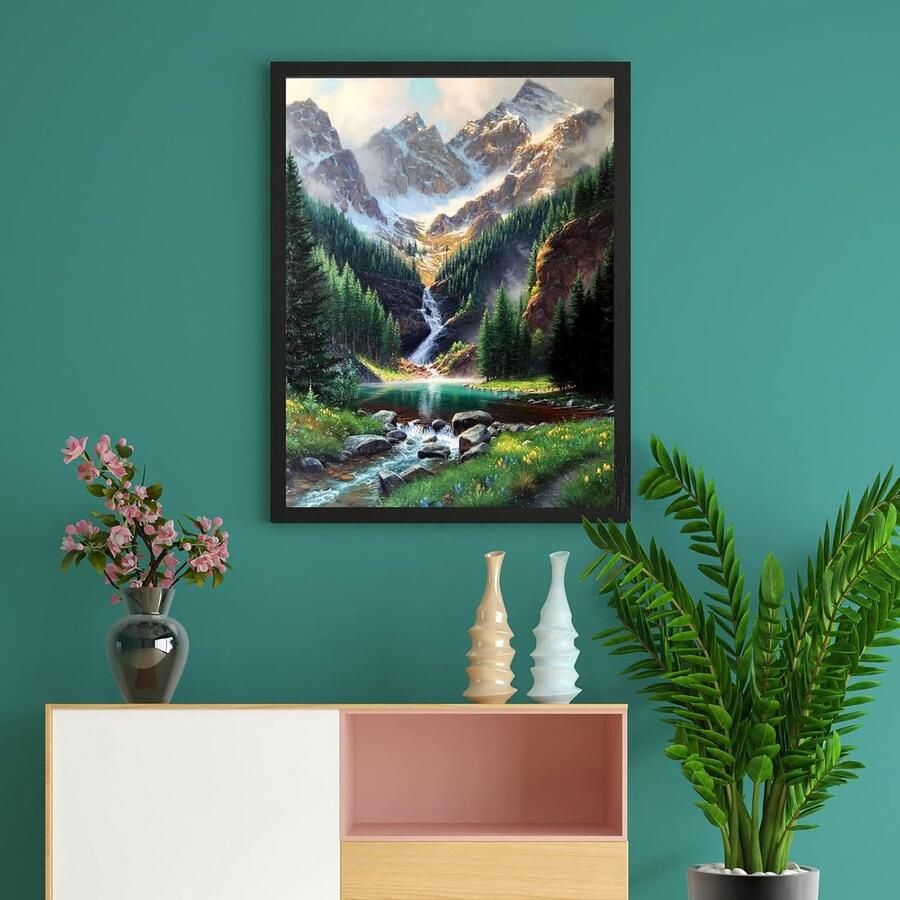 Schilderen op nummer 40 x 50