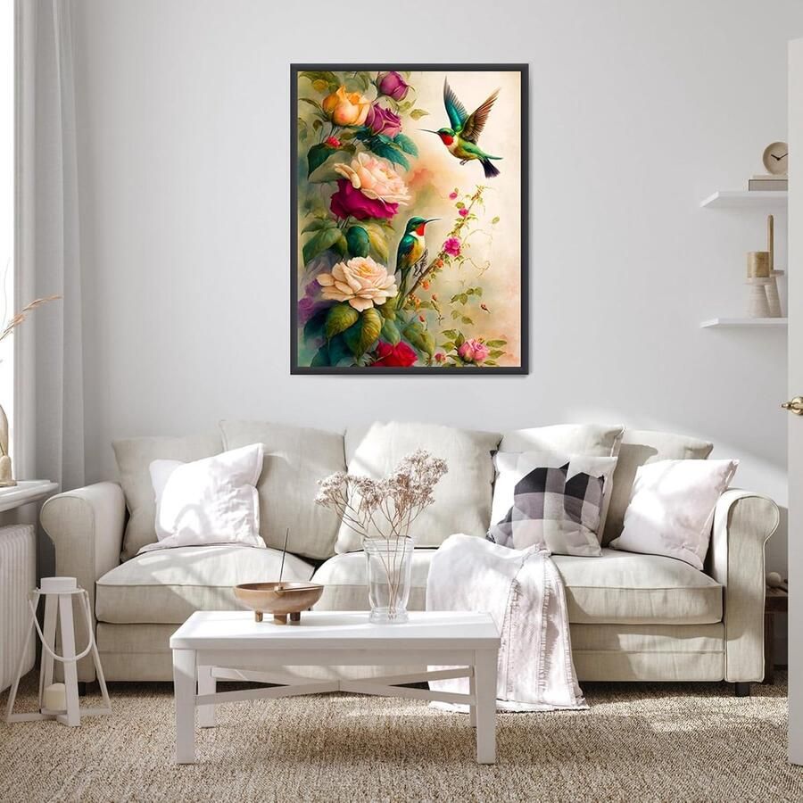 Schilderen op nummer 40x50 cm