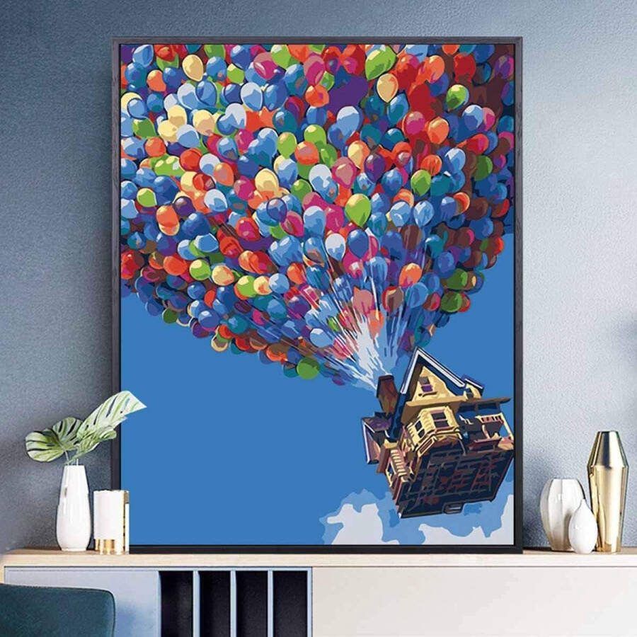 Schilderen op nummer Acrylpigmenttekening Schilderwerk
