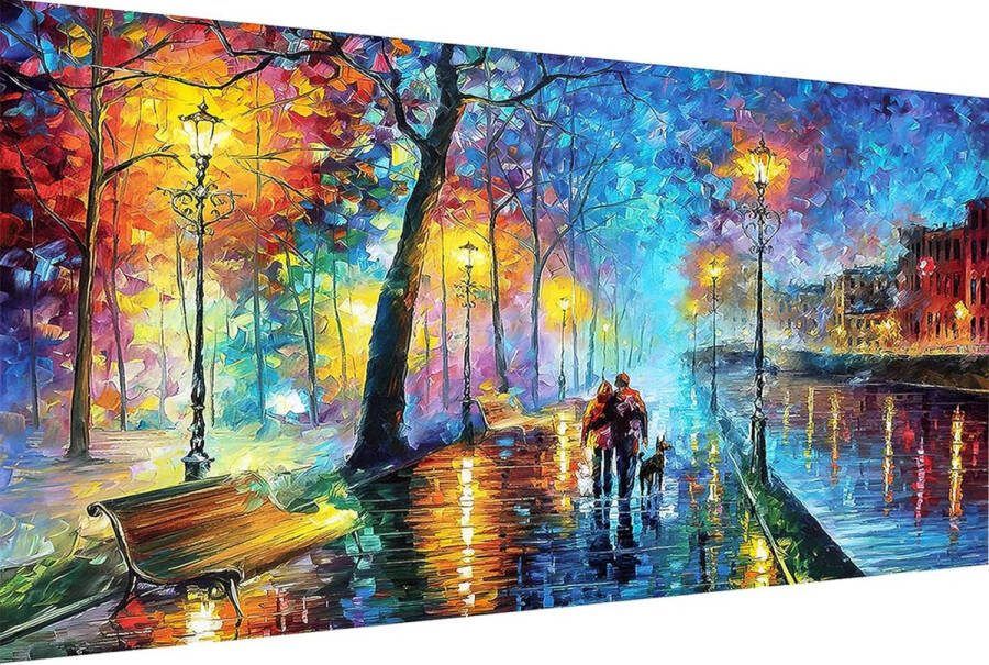 Schilderen op nummer Acrylpigmenttekening Schilderwerk 44 x 0.2 x 86 centimetres