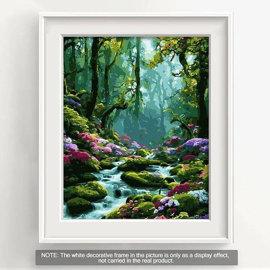 Schilderen op nummer voor volwassenen doe-het-zelf handgeschilderde olieverfset voor beginners en volwassenen 40 x 50 cm
