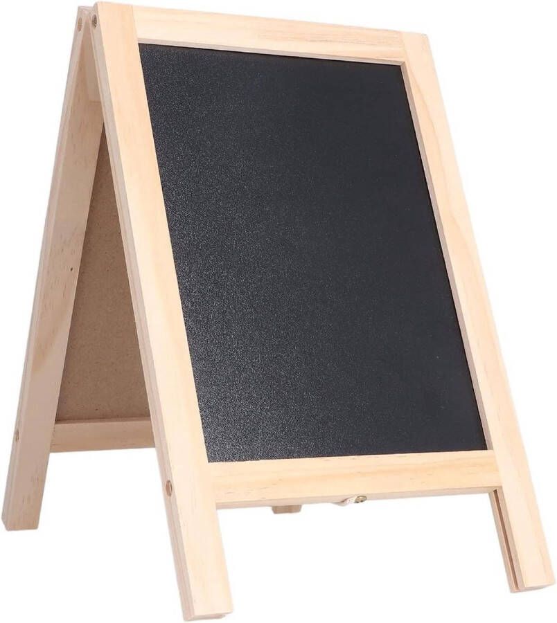 Schildersezel Dubbelzijdige houten structuur 19 x 30 cm kantoorkoffie