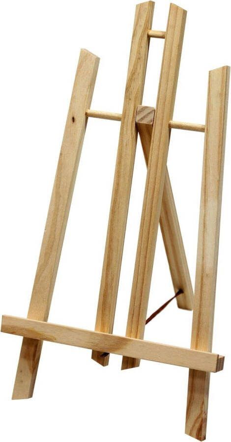 Schildersezel tafelmodel 40 cm hoog display-ezel decoratieve standaard fotohouder zitezel schildersezel tafelezel schildersezel tafelmodel