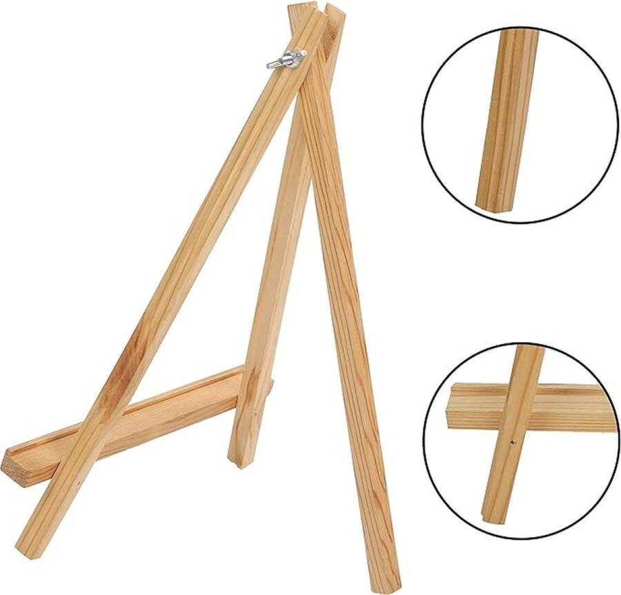 Schildersezels Easels for every size 4 Pieces) 19.41 x 37.39 x 6.4 cm