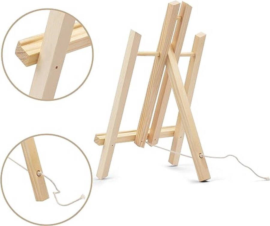 Schildersezels Easels for every size (4pack) 30cm