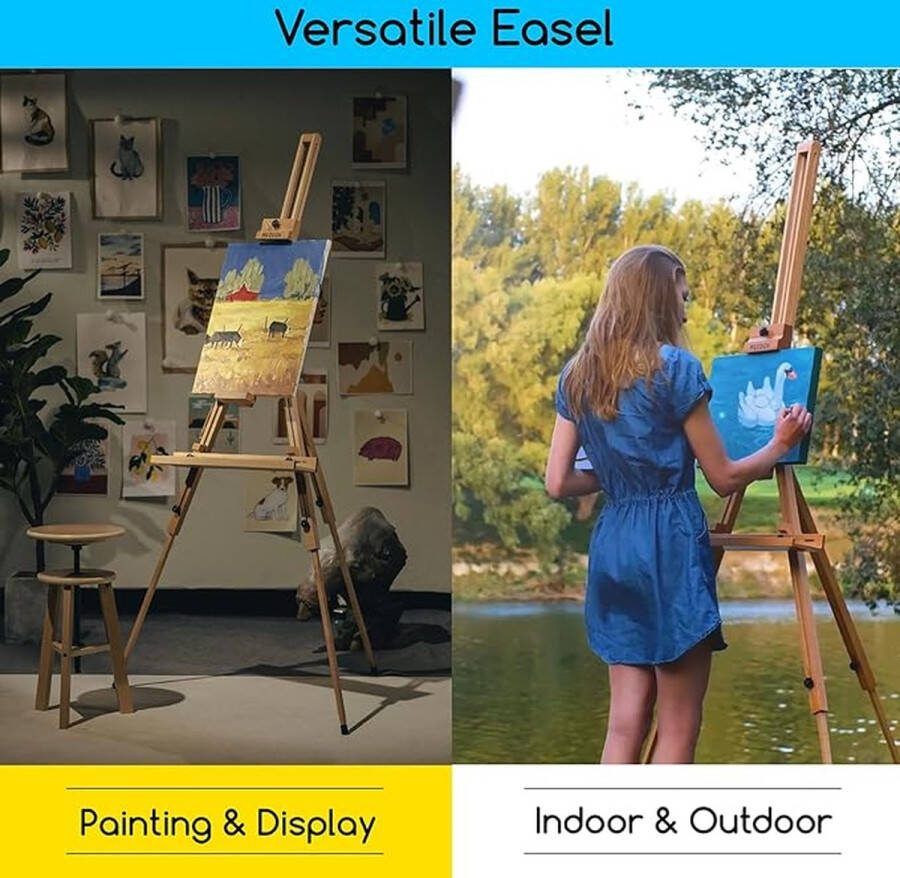 Schildersezels Easels for every size ‎7 x 12 x 33 cm