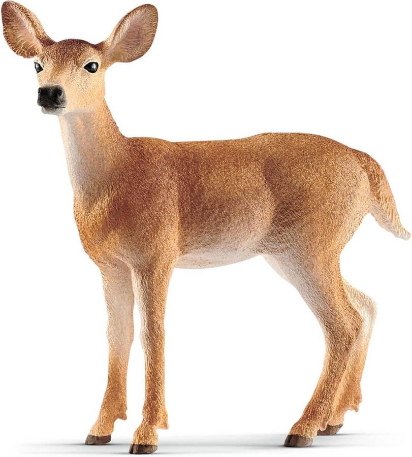 Schleich Wild Life Witstaarthert Hinde Speelfiguur voor Kinderen 3+